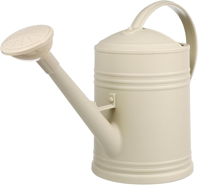 Milisten Watering Can for Indoor Plants 2L Garden Watering Cans for House Flower Long Spout Watering Can for Indoor and Outdoor, Home and Garden Plants, 35x23cm, White