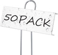 50 Pack Metal Plant Labels for Outdoor Garden Waterproof Plant Markers, Labels Garden Markers for Seedlings Herbs Vegetable Greenhouse Gifts with Pen - White