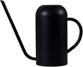 Long Spout Watering Can Metal 40oz/1.3L,Stainless Steel Watering Pot for Outdoor and Indoor House Plants, Matte Black