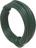 50FT Garden Wire Heavy Duty Green Coated Plant Twist Tie Garden Training Wire