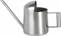 IMEEA Tiny Watering Can for Indoor Plants Bonsai Tree Stainless Steel Small Watering Can Succulents, 11oz/300ml