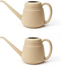 Japanese Long Spout Watering Can for Bonsai Succulents Cactus Rosettes Succulents Indoor Outdoor Plants Control Water Flow Made in Japan, 850ml, 2-Pack