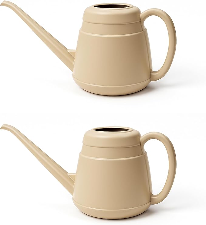 Japanese Long Spout Watering Can for Bonsai Succulents Cactus Rosettes Succulents Indoor Outdoor Plants Control Water Flow Made in Japan, 850ml, 2-Pack