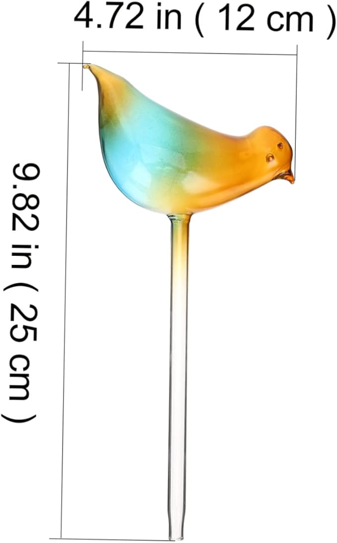 POPETPOP Self-Watering Bulb Plant Waterer Glass Watering Globe for Indoor and Outdoor Plants Efficient and Easy to Insert