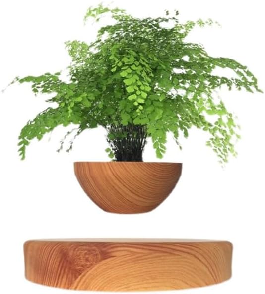 Planting Flower pots,Levitating Plant Pot,Magnetic levitation,Floating Plant Pot,Hanging Flower pots,Suspendded Flowerpot,Hanging planters for Indoor Plants