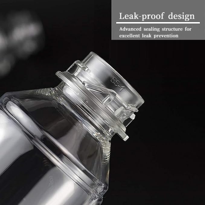 Mistifi Continuous Ultra Fine Mist Spray Bottle (200ml 1Pcs, Transparent bottle)