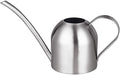IMEEA Indoor Watering Can for House Plants 33oz/1L Brushed Stainless Steel Watering Can with Long Spout for Succulents, Bonsai