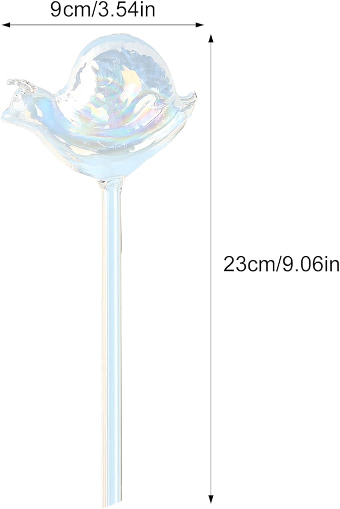 Self Watering Globes, High Borosilicate Glass Snail Design, Large Capacity Automatic Plant Waterer for Indoor Outdoor Plants, Fits Potted Herbs Succulents Office Flora (3pcs)