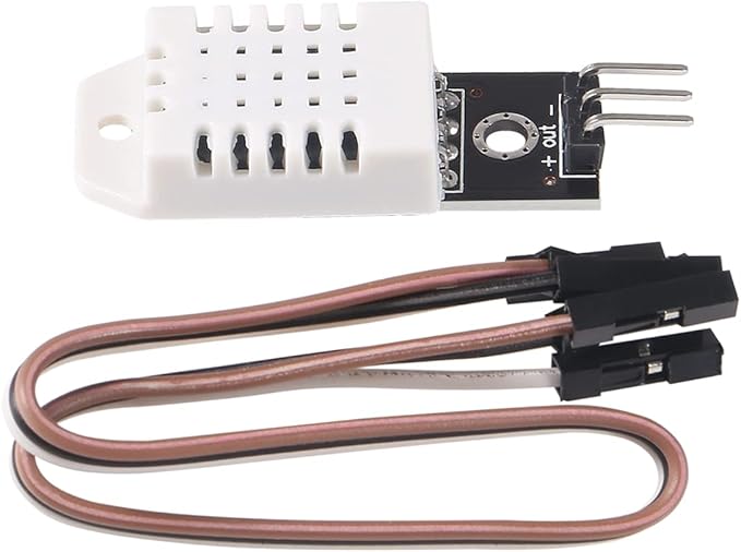 4Pcs DHT22/AM2302 Digital Temperature and Humidity Sensor Module Temp Humidity Gauge Monitor Sensor with Cable Replace SHT11 SHT15 for Raspberry Pi Electronic Practice DIY