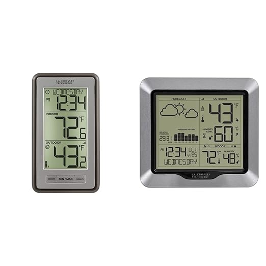 La Crosse Technology Wireless Digital Thermometer and Forecast Station Bundle