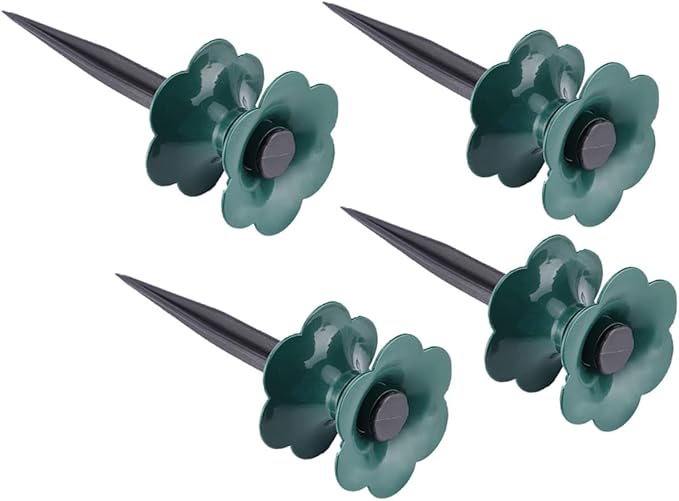 Toyvian Garden Hose Guide Spikes Heavy Duty Hose Stand for Plant Protection for Lawn and Garden Use
