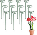 12 Pack Plant Support Stakes, 22 Inch Tall Metal Plant Stakes, Garden Plant Support Stake for Outdoor Indoor Plants, Flower Stake for Lilies, Dahlias, Sunflowers, Tomato, Amaryllis, Peony, Orchid