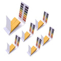 6 Pack pH Test Strips Universal pH 1-14 Litmus Test Paper 480 Strips for Saliva Urine Water Soil and Chemistry Experiments