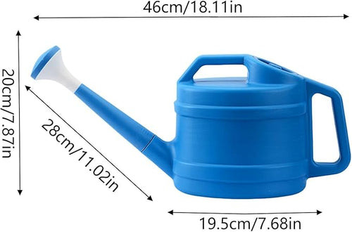 1 Gallon Indoor Watering Can with Removable Sprinkler Head and Handle, Plastic Long Spout Watering Can for Plants House Garden Indoor Bonsai Flower