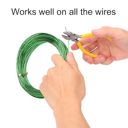 5 Roll 98 Feet Color Aluminum Bonsai Training Wire, Anodized Bonsai Training Wires with Cutter, 1.0mm, 1.5mm, 2.0mm Bonsai Wire for Tree Shaping & Plant Training(490 Feet Total)