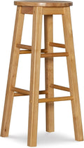 Linon 29-Inch Barstool With Round Seat
