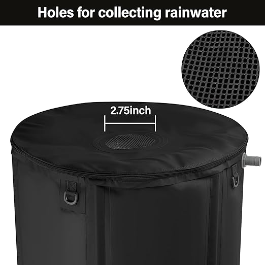 Auto Drip Irrigation System Kits, with 26 Gallon Bucket, 25W Water Pump, 24 Drip Emitters, 24 Planting Bags for Indoor and Outdoor Automatic Watering System for Grow Tent, Greenhouse, Lawn