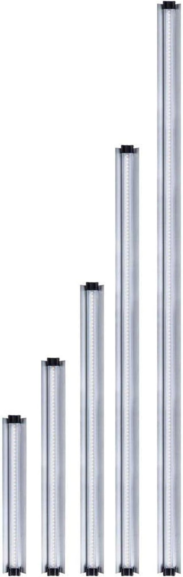 SunBlaster 18" Prism Lens 18W 6400K Full Spectrum LED Strip Light Indoor Greenhouse Plant Grow Lamp with Built-In Reflector & Mounting Clips