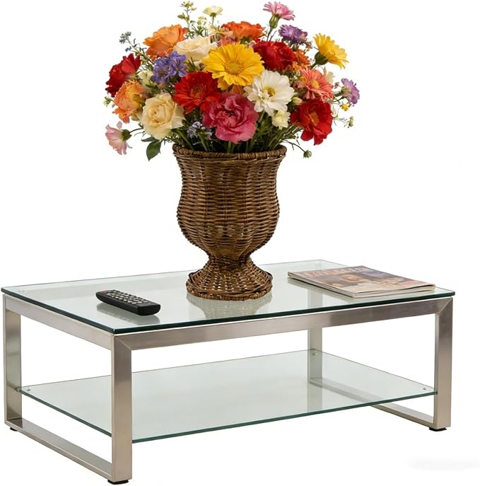 11" Urn Goblet Woven Planter – Wicker Flower Pot Woven Flower Basket, Rattan Flower Basket Decorative Indoor Outdoor Flower Vase for Home Garden & Patio Decor