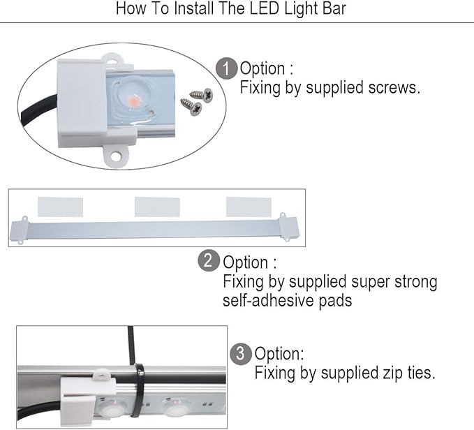 Litever Grow Light Strip Kit 36W with Timer, 4 pcs 16 Inches LED Grow Light Strips with Extension Cables, Mounting Accessories for Greenhouse, Grow Shelf. Perfect for Indoor Growing-(4-Strip-Kit)