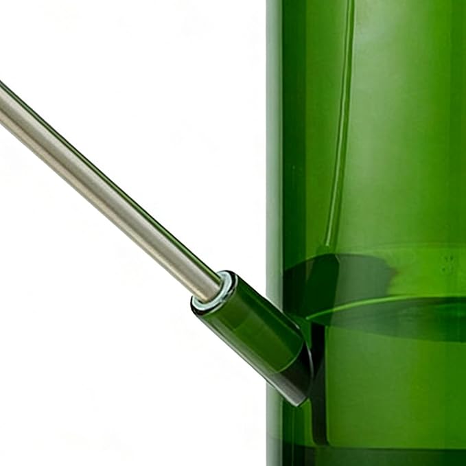 Long Spout Watering Cans | Small Can for Indoor Plants | 1L Clear with Handle Scale Detachable Lid | Plant Watering Devices for Flowers Succulents | Gardening Supplies
