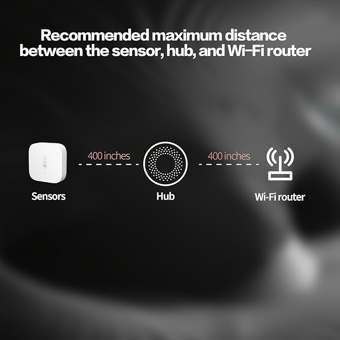 Aqara Zigbee Temperature and Humidity Sensor, Wireless Thermometer Hygrometer for Home Automation, Remote Monitoring, Requires Aqara Hub (not 3rd-Party), Compatible with Apple HomeKit, Alexa, IFTTT
