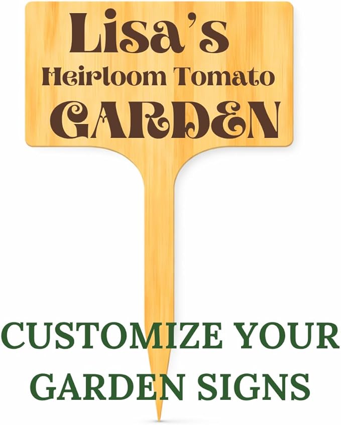 30 Pack 2 Sizes Plant Labels Large Garden Markers Plant Name Tags Easy to See and Read