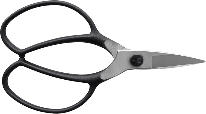 Okatsune No. 201 Plant Shears, A-Shaped, with Sack, Silver