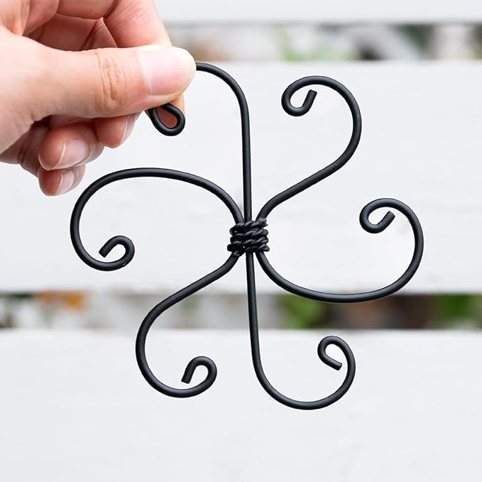 Yohsnor Monstera Plant Support Hook - 4.1x4.1IN 5PCS, Durable Adjustable Stem Support System, Gentle Protection for Monstera and Fishbone Cactus, Professional Indoor Plant Stabilizer