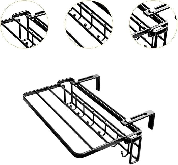 Clothes Drying Rack for Balcony Folding Towel Rack Multifunctional Railings Windowsill,Window Hanging Drying Rack for Hotel