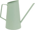 Boston International Minimalist Metal Garden Watering Can, 8.25" Tall, Sage Green
