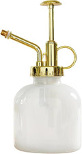 Santa Barbara Design Studio Glass Plant Mister Vintage Style Spray Bottle for Indoor Plants, 6" H, Opal
