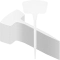 100 Pcs White Plant Labels, T-Type 10.6" Large Plastic Plants Tags Waterproof Plant Makers Nursery Garden Labels for Outdoor Indoor Plants Flowers Vegetable Potted Belt