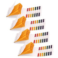 4 Pack pH Test Strips, 320 Strips pH 1-14 Universal Litmus Test Paper for Soap Making Water Wine Saliva Urine Soil Pet Food Testing (Storage Case)