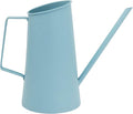 Boston International Minimalist Metal Garden Watering Can, 8.25" Tall, Sky Blue