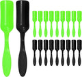 M METERXITY 20-Pack Mini Gardening Shovel Spoon, Plastic Garden Soil Scoops for Cultivation Digging Transplanting/Flower Planting/Plant Succulent, Colorful Small Gardening Tools [Black, Green]