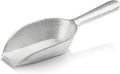New Star Foodservice 34622 Cast Aluminum Flat Bottom Utility Scoop, 1oz, Extra Small Size, Silver (Hand Wash Only)
