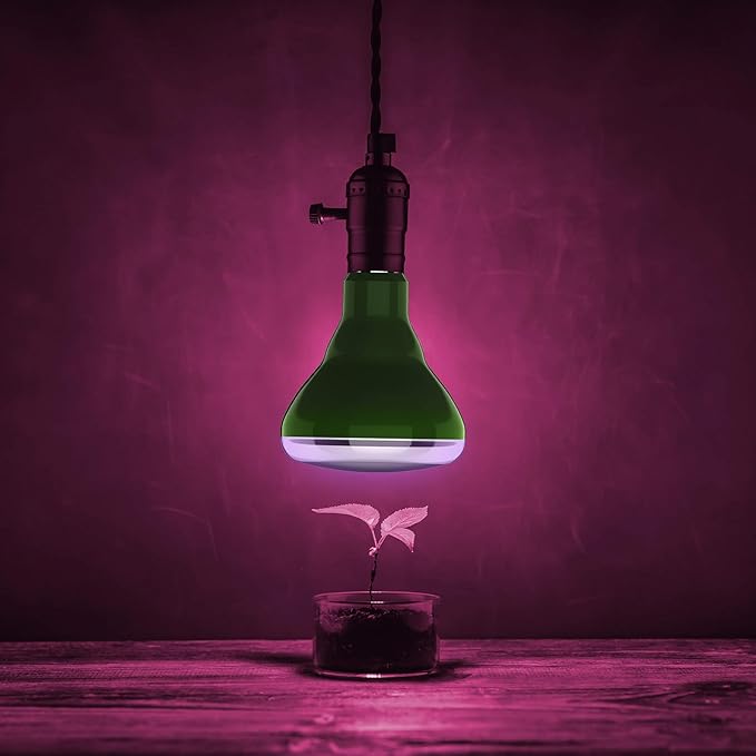 Feit Electric - BR30/GROW/LEDG2/BX Full Spectrum LED 65W Equivalent BR30 Non-Dimmable Hydro Grow Light Bulb | (Pack of 4)