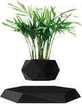 Magnetic levitation Potted Plants, Rotating Flower pots, Suitable for Home Decoration Bonsai, Creative Fashion Ornaments (Color : B)