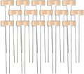 15Pcs Copper Plant Labels for Garden, Metal Plant Markers Nameplate, Plant Tags for Outdoor and Potted Plants(6IN)