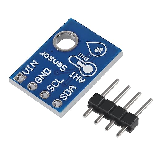6pcs AHT20 High Precision Digital Temperature Humidity Sensor Measurement Module I2C IIC Communication DHT11 AHT10 Upgraded Version