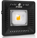 Waterproof 100W LED Grow Light Full Spectrum, CFGROW 3500K White COB LED Grow Light, Natural Heat Dissipation Without Noise, Suitable for Plants All Growing Stage Indoor or Outdoor.