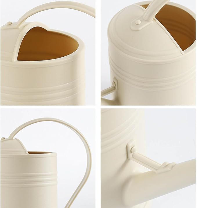 Watering Can Indoor Plants, 1/2 Gallon Modern Long Spout Large Capacity Plastic Watering Can with Removable Sprinkler Head and Handle,Small Watering Can for Garden House Plants Bonsai Flower