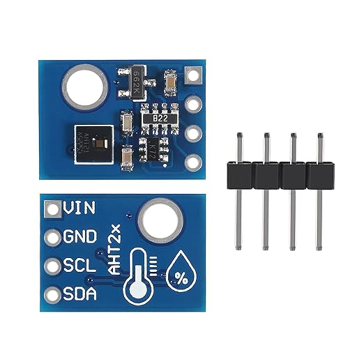 UMLIFE 10 pcs AHT20 I2C Temperature and Humidity Sensor Module high-Precision Humidity Sensor Probe DHT11 AHT10 Upgraded Version for Arduino