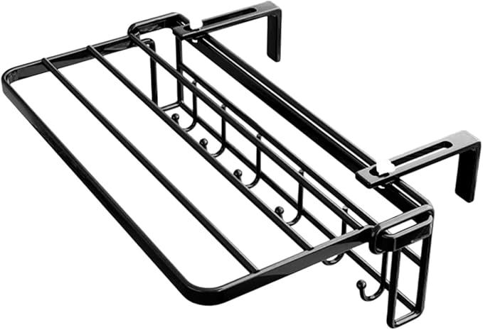 Clothes Drying Rack for Balcony Folding Towel Rack Multifunctional Railings Windowsill,Window Hanging Drying Rack for Hotel