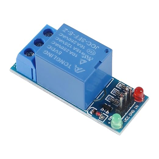 Upgrade Automatic Irrigation DIY Kit Self Watering System with Capacitive Soil Moisture Sensor 5V Relay Module and Water Pump + 50cm Silicone Tubing for Garden Plant Flower Watering DIY
