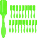 M METERXITY 20-Pack Mini Gardening Shovel Spoons, Plastic Garden Soil Scoops for Cultivation Digging Transplanting/Flower Planting/Plant Succulent, Colorful Small Gardening Tools [Green]