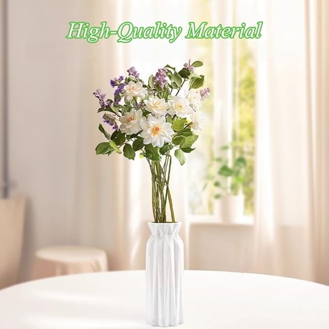 6 Pack Plant Support Stakes, 18 Inch Tall Metal Plant Stakes, Garden Plant Support Stake for Outdoor Indoor Plants, Flower Stake for Lilies, Dahlias, Sunflowers, Tomato, Amaryllis, Peony, Orchid