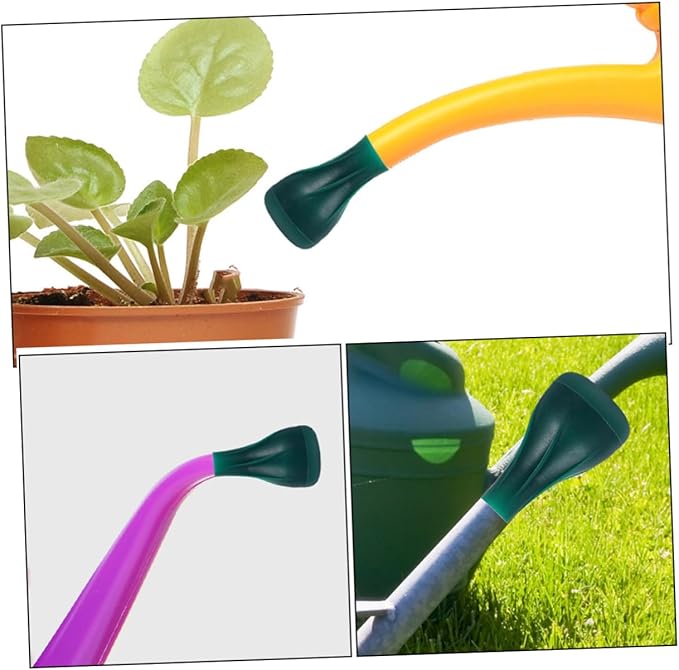 UPKOCH 2pcs Replaceable Sprayer Spout for Garden Watering Cans Efficient Nozzle Head for Precise Watering Strong Material Fits Standard Cans Easy Installation