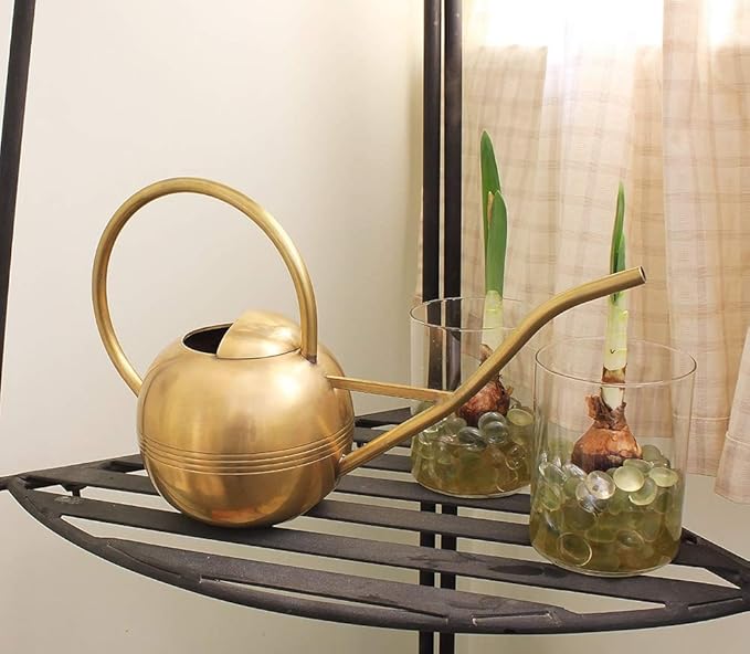 Achla WC-01 Designs Watering Can, 1L, Brass